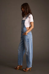 Muse Barrel Denim Overalls