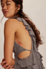 More Is More Mini Dress-Smoked Pearls
