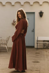 Lacie Maxi Dress-Honey Topaz