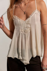 Margaux Tank-White