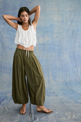 Moonflower Pull-On Balloon Pants